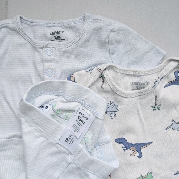 (4/$20) Carter's - Baby Dinosaur Little Outfit Set - Picture 10 of 10